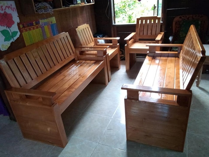 Jual Ragam Produk Furnitur, Suparman Gunakan Kayu Asli Kalimantan