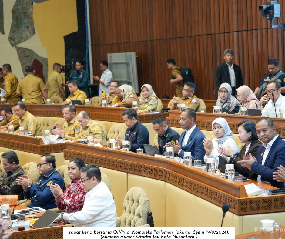 Komisi II DPR RI Setujui Usulan Tambahan Anggaran Rp 27,8 Triliun untuk IKN 2025