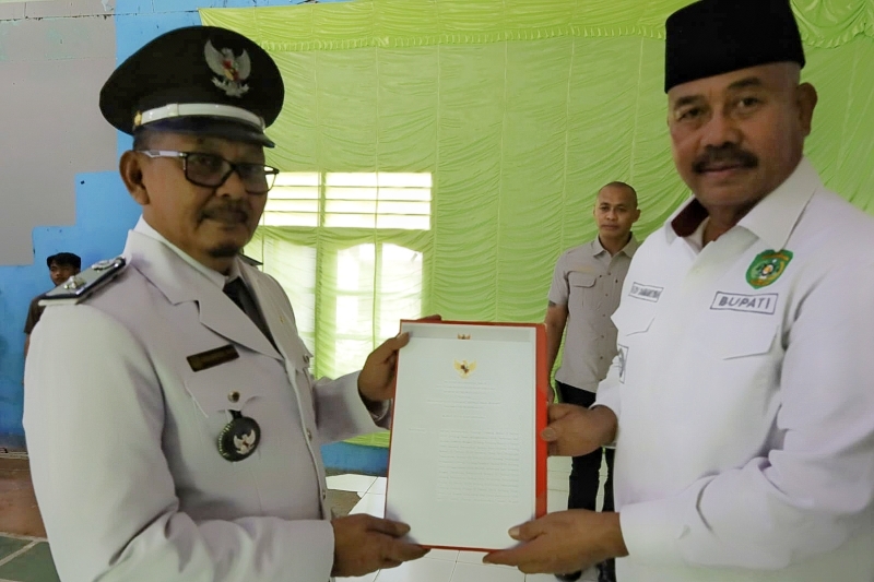 Aris Bintoro Jabat Pj Kades Makarti