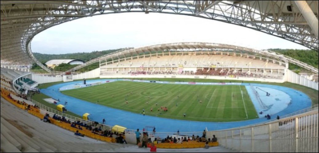 Dispora Kukar Percantik Stadion Aji Imbut dengan Fasilitas Baru dan Spot Foto Kekinian