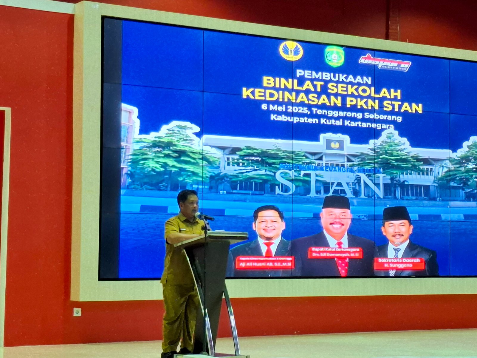 Bentuk Komitmen Cetak ASN Berkualitas, Dispora Kukar Gelar Binlat PKN STAN 2025.