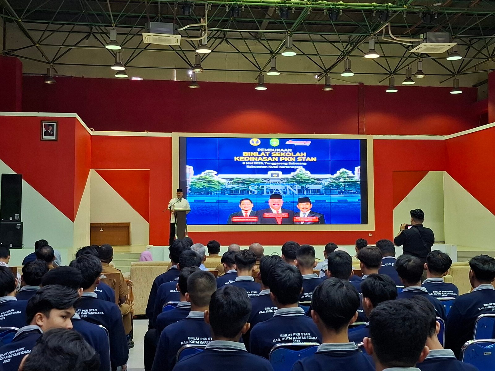 Edi Damansyah Secara Resmi Buka Kegiatan Binlat Sekolah Kedinasan PKN STAN 2025