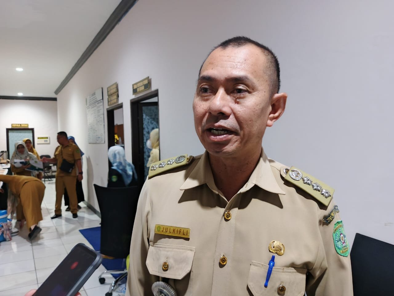 Kantor Camat Kota Bangun Darat Yang Baru Belum Berfungsi