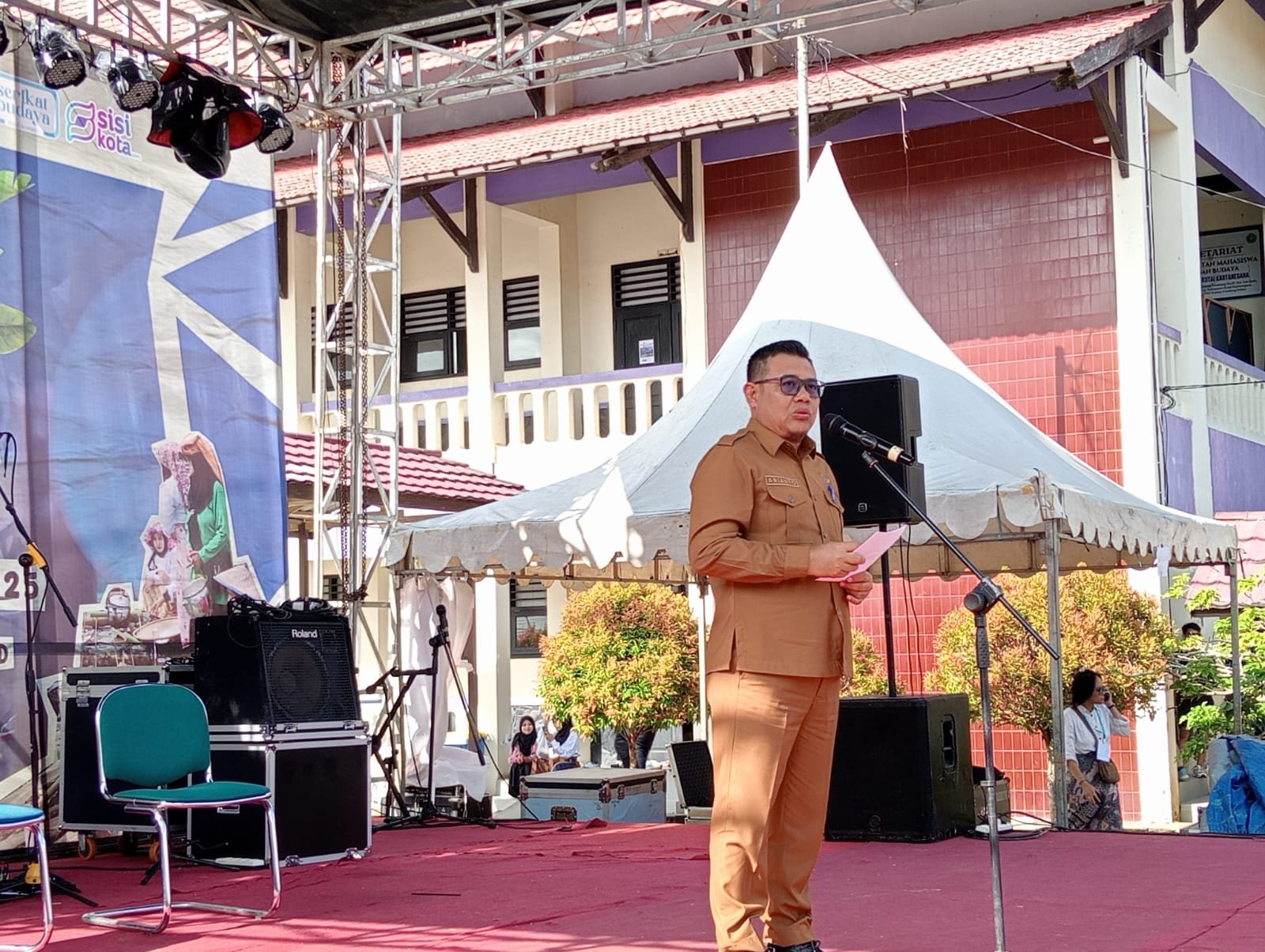 Dispar Kukar Siap Fasilitasi Kegiatan Mahasiswa Unikarta