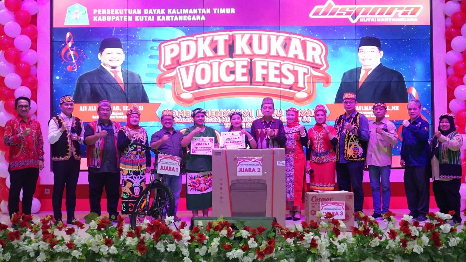 PDKT Kukar Gelar Voice Fest, Seleksi Bakat Menyanyi Lagu Dayak