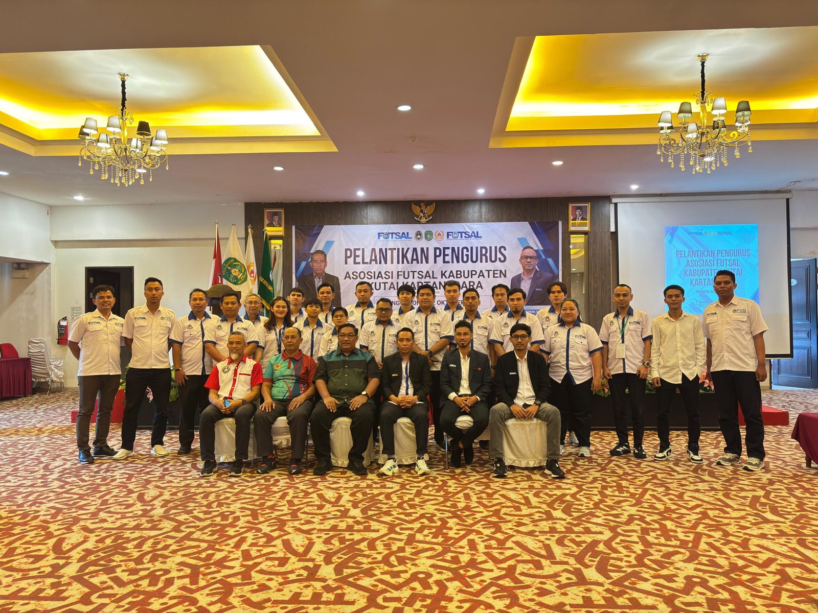 Sekretaris Dispora Kukar Hadiri Pelantikan Pengurus Afkab