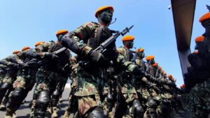 Ribuan Prajurit TNI Pukau Warga Bandung Barat di Gelar Pasukan Operasional dan Kehormatan Militer