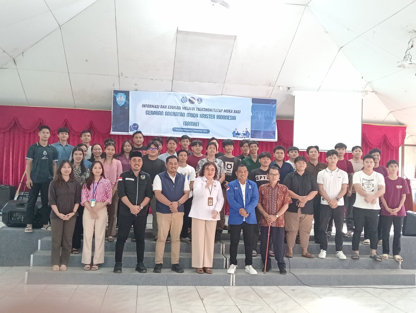 GAMKI Kukar Sosialisasikan Pencegahan Bahaya Narkotika Bersama BNN Kaltim di STT Tenggarong