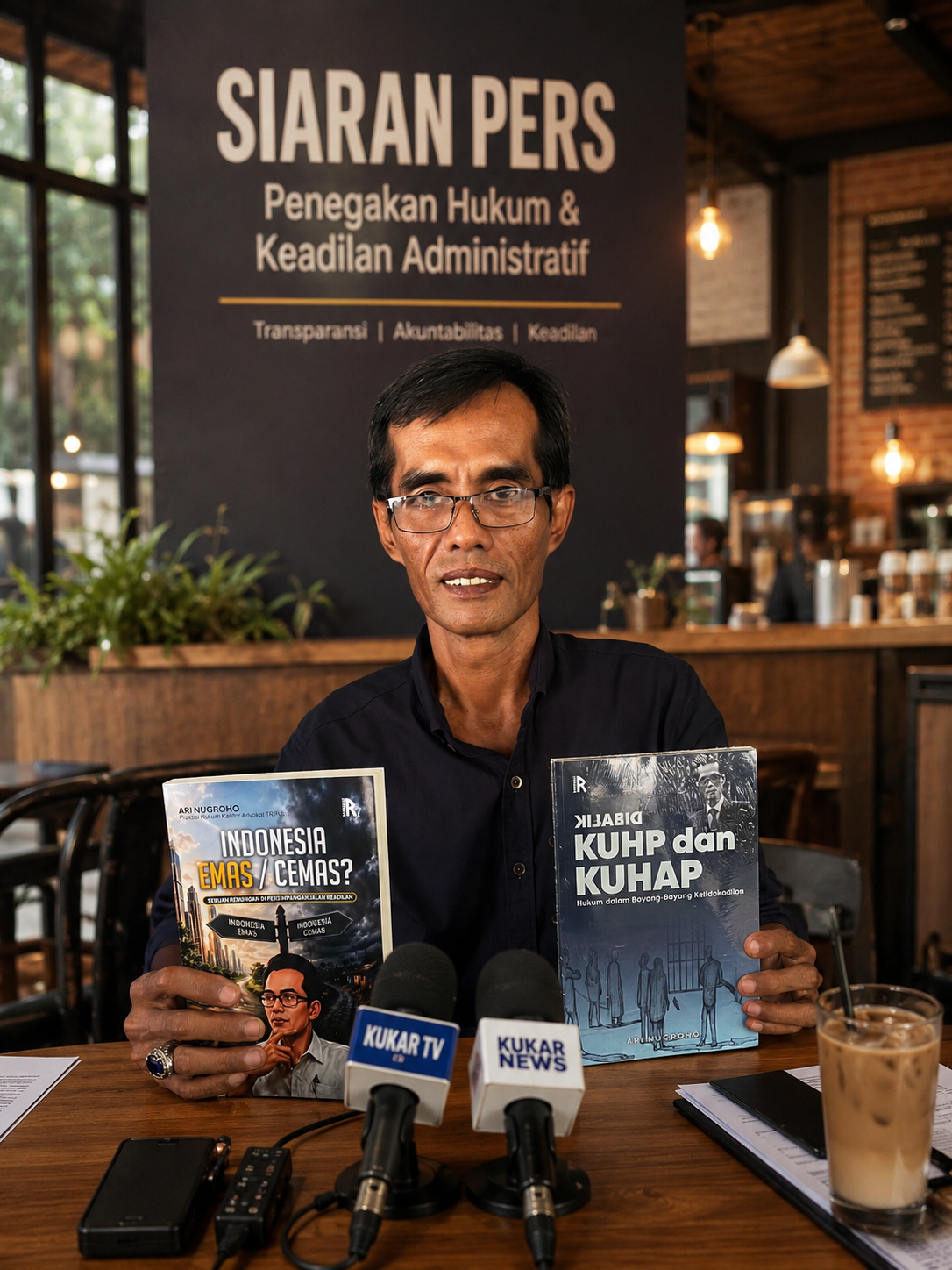 Dua Buku Karya Ari Nugroho Dorong Kesadaran Hukum, Transparansi, dan Keadilan Menuju Indonesia Emas